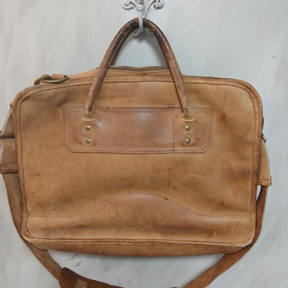Gokey Vintage Leather Briefcase